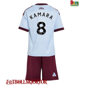 Aston Villa Boubacar Kamara #8 Tredje Kläder Barn 2026-27 Kortärmad (+ Korta byxor)
